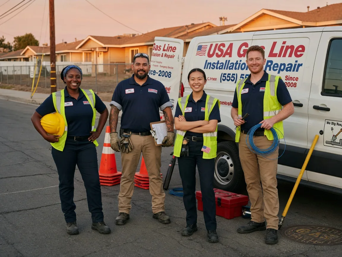Gas Line Installation company in Allensville, PA